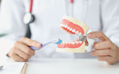 Регулярная чистка зубов - Стоматология Линия Улыбки